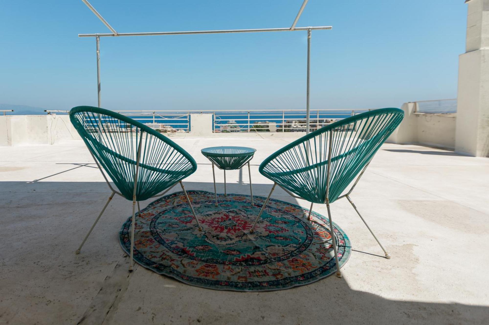 דירות כיוס Panoramic Penthouse מראה חיצוני תמונה